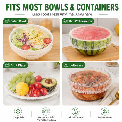 🏡 Stretch & Seal Food Covers – A Kitchen Must-Have!