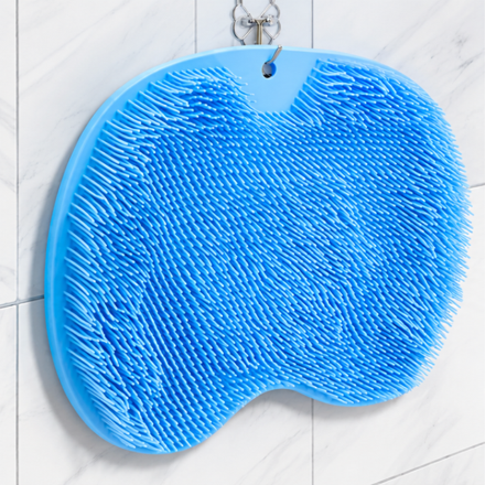 🦶 2-in-1 Hands-Free Foot Scrubber & Back Cleaner