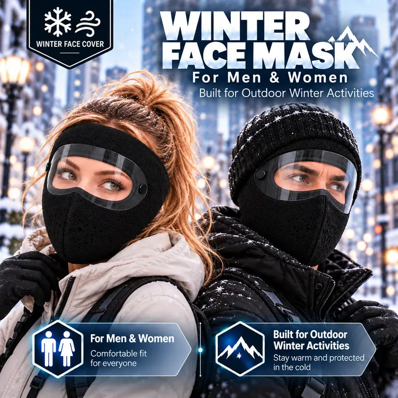 🥶 Say Goodbye to Freezing Winds – Full Face & Neck Winter Protection