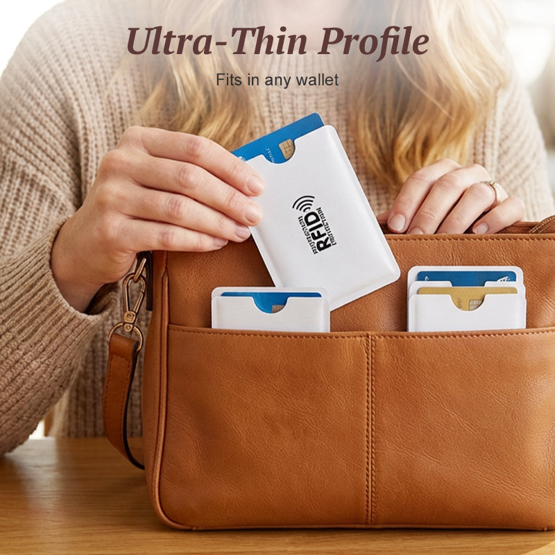 🔥 10 RFID-Blocking Sleeves. One Smart Upgrade! 💳
