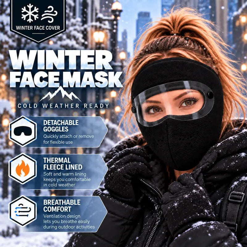 🥶 Say Goodbye to Freezing Winds – Full Face & Neck Winter Protection