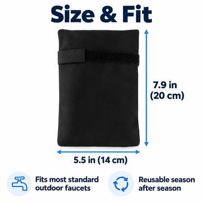 🛡️ Insulated Outdoor Faucet Cover – Help Prevent Costly Freeze Damage