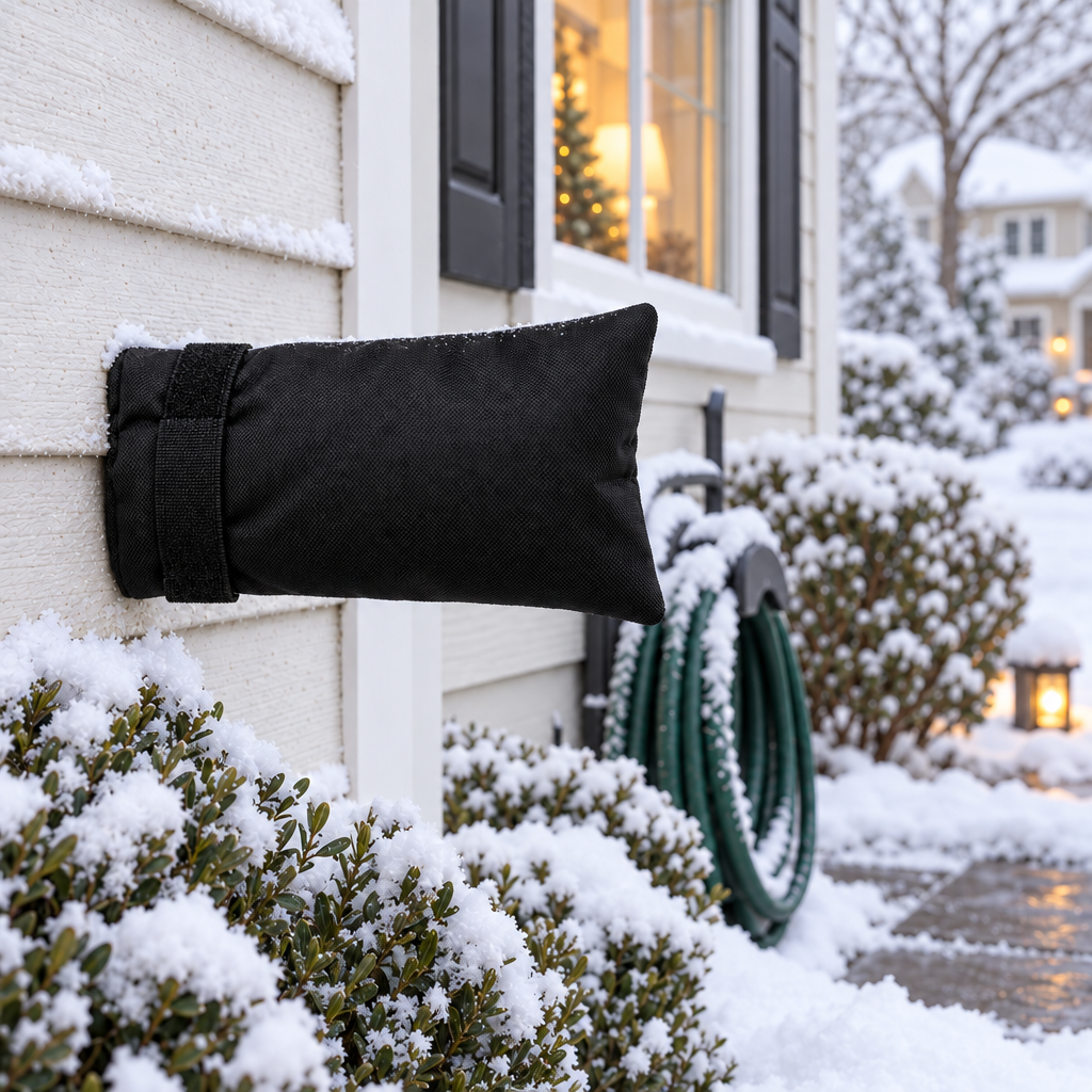 🛡️ Insulated Outdoor Faucet Cover – Help Prevent Costly Freeze Damage