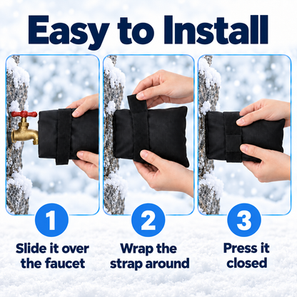 🛡️ Insulated Outdoor Faucet Cover – Help Prevent Costly Freeze Damage