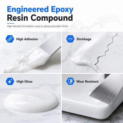 ✨ Make Cracked Tiles Look Like New Again! 🏠 Easy Ceramic Repair Paste