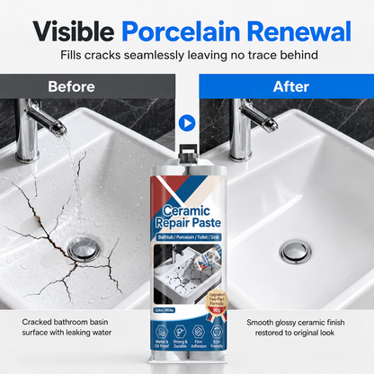 ✨ Make Cracked Tiles Look Like New Again! 🏠 Easy Ceramic Repair Paste