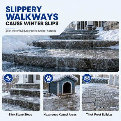 🐾 50% OFF! ❄️ Ice & Frost Melt Spray – Make Winter Walkways Easier! 🏡