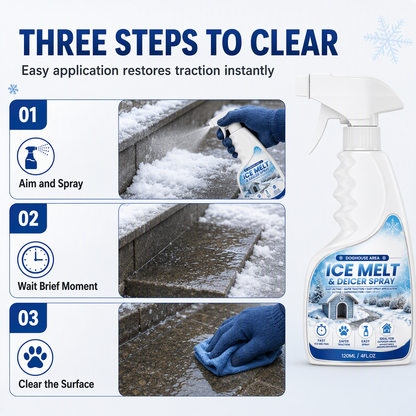 🐾 50% OFF! ❄️ Ice & Frost Melt Spray – Make Winter Walkways Easier! 🏡